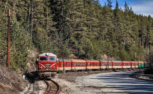 A narrow-gauge with the September route - Dobrinishte