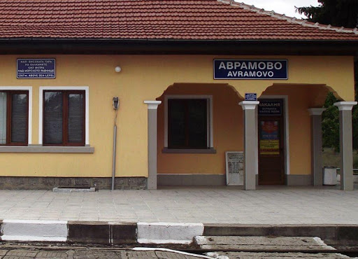 A narrow-gauge next to Avramovo Station