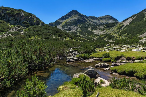 Peaks in the Pirin mountains